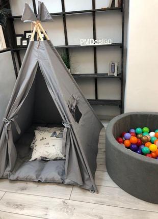 Pmdesign вігвами teepee намет халабуда дитячі ігрові будиночки4 фото