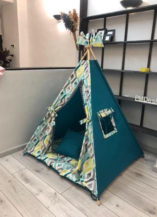 Pmdesign вігвами teepee намет халабуда дитячі ігрові будиночки5 фото