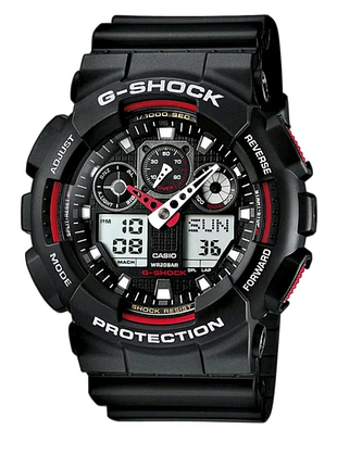 Чоловічий годинник casio g-shock ga-100-1a1er