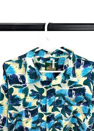 Рубашка из натурального шелка enzo, качественная3 фото