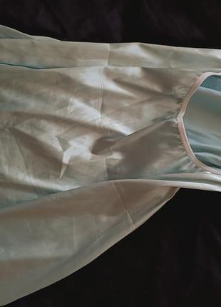 Сексуальна ручної роботи нижня елегантна білизна нічна сукня пеньюар з рюшами сіткою атласне корсет бра8 фото