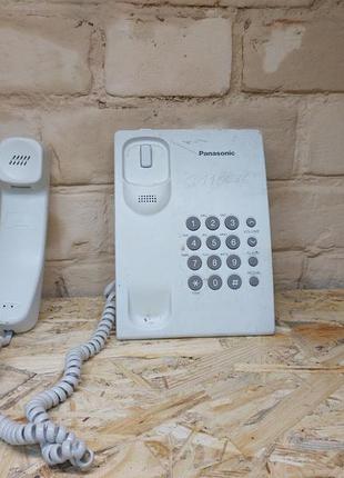 1 стаціонарний, дротовий, телефон - panasonic kx-ts2350uaw (для дому, офісу, магазину, лікарні, вч)1 фото