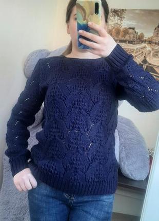 В'язаний светр з зав'язкою на спині3 фото