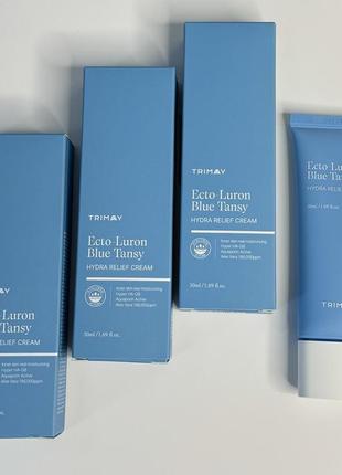 Trimay ecto-luron blue tansy hydra relief зволожуючий крем для обличчя, 50 мл