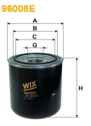Фильтр воздушный astra; avia; daf; evobus (mercedes bus/setra); iveco; mercedes; renault wix filters (96008e)