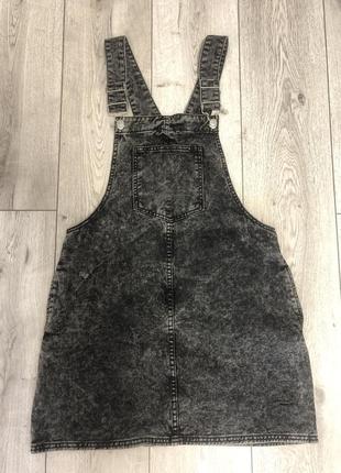 Джинсовый сарафан