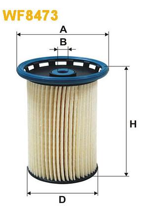 Фильтр топливный porsche cayenne, volkswagen touareg - wix filters (wf8473)