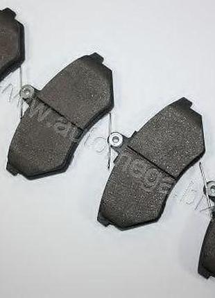 Гальмівні колодки передні дискові audi 80, 100 automega — (3169801518a0b)
