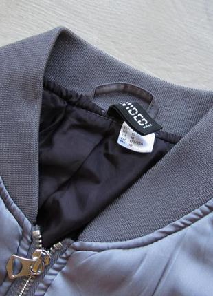 Легкая укороченная курточка бомберка от h&amp;m8 фото