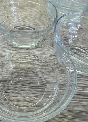 Скляні піалки маленьки, 6 од в комплекті (ціна за комплект)2 фото