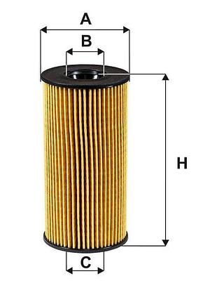 Фільтр оливи wix filters (wl7568) — dacia, duster ii, sandero; mercedes-benz a (w177), b (w247), citan, cla