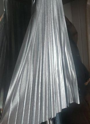 Шикарная плиссированная юбка марк спенсер большого размера7 фото