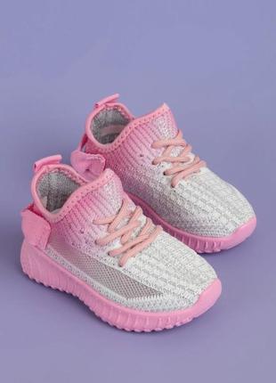 Кроссовки для девочек, текстильная обувь для девочки2 фото