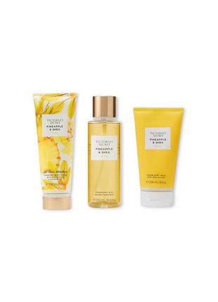 Набір для тіла pineapple&amp;shea від victoria's secret