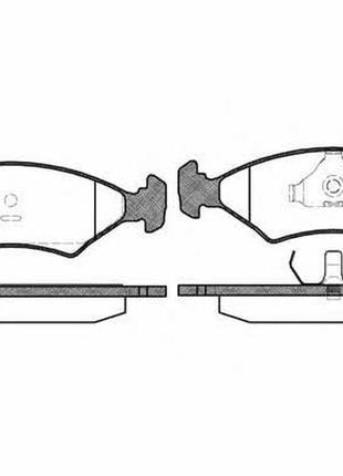 Тормозные колодки ford escort fiesta granada, mondeo, orion, puma, scorpio, sierra, taunus woking - (p0193.20)