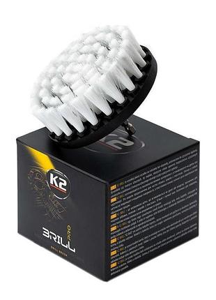 Щетка на дрель для чистки 10см k2 brill pro drill brush 10cm  - (d7050)