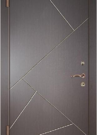Вхідні двері двері комфорта діагональ 1200x 860-960x2050 мм, праві та ліві1 фото