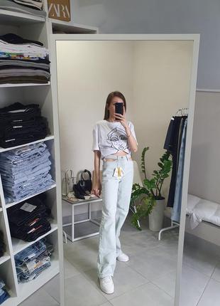 Джинси mango wide leg7 фото