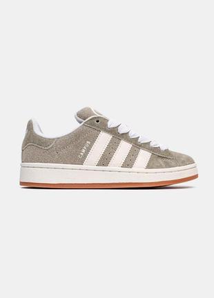 Adidas campus 00s silver white2 фото