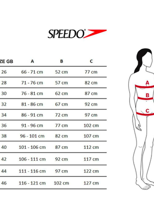 Яскравий купальник з u-подібною спинкою від бренду speedo (великобританія)9 фото