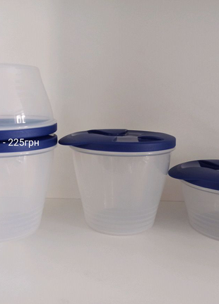 Нова класика 500+800 мл гермітна чаша tupperware1 фото