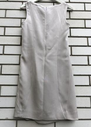 Шовкове нове плаття (шовк-малеберрі) зі складками з боку calvin klein6 фото