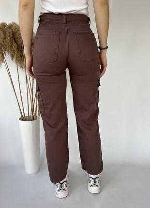 Актуальные джинсы карго трендовые брюки брюки2 фото