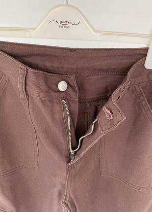 Актуальные джинсы карго трендовые брюки брюки7 фото