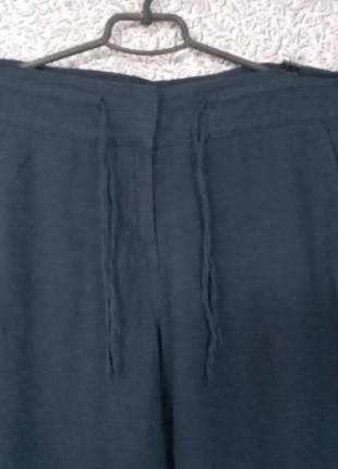 Next, льон шикарні широкі штани жіночі 50-522 фото