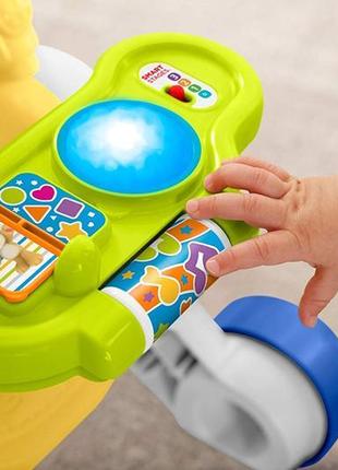 Лялькова коляска ходунки з музикою оригінал fisher-price5 фото