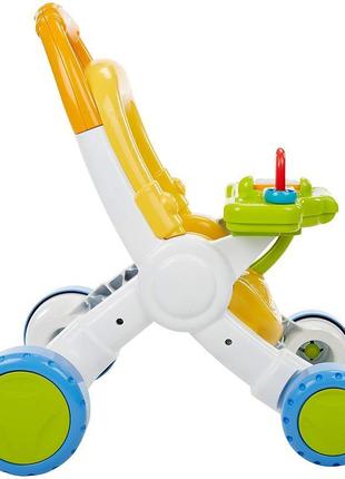 Лялькова коляска ходунки з музикою оригінал fisher-price6 фото