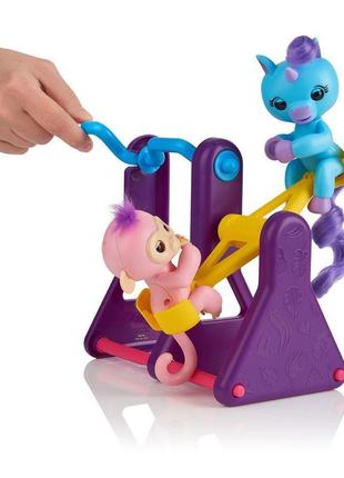 Інтерактивний єдиноріг, мавпочка оригінал fingerlings wowwee сша3 фото