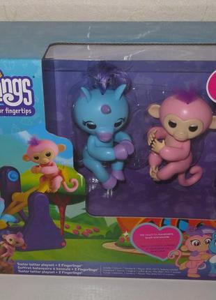 Інтерактивний єдиноріг, мавпочка оригінал fingerlings wowwee сша8 фото