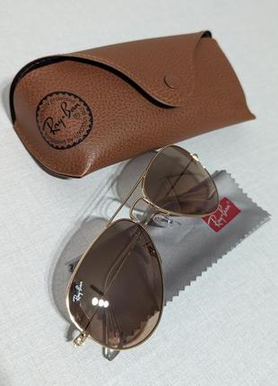 Оригинальные солнцезащитные очки ray-ban rb3025 001/3e 55/14/135. унисекс.1 фото