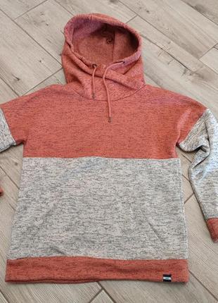Кофта сатер худи байка на флисе р.с/м