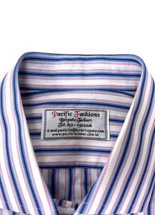 Рубашка фирменная pacific fashion, на запонки, качество6 фото