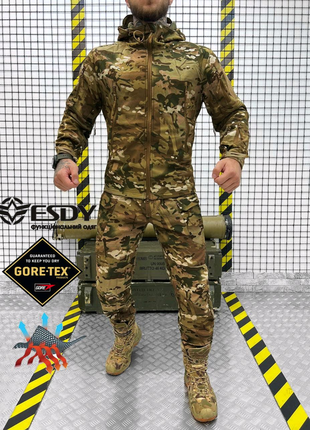 Тактичний костюм esdy soft shell multicam1 фото