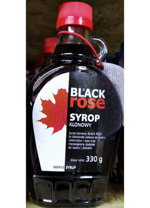 Канадський кленовий сироп black rose натуральним продуктом5 фото