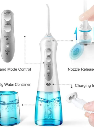 Портативный ирригатор dr.bei ymym-yf3 water flosser ирригатор dr.3 фото