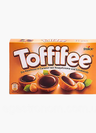 Шоколадные конфеты storck toffifee тофифи цукерки тоффі германия1 фото