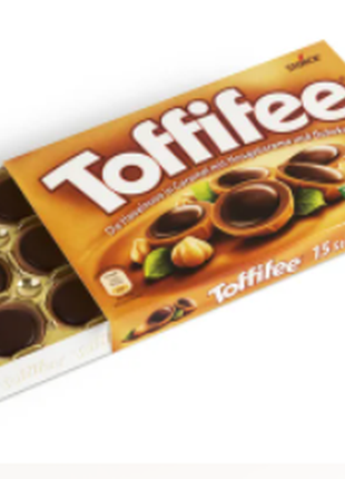 Шоколадные конфеты storck toffifee тофифи цукерки тоффі германия2 фото