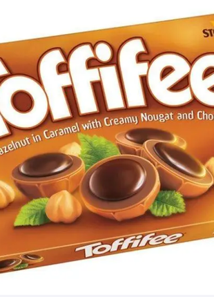 Шоколадные конфеты storck toffifee тофифи цукерки тоффі германия5 фото