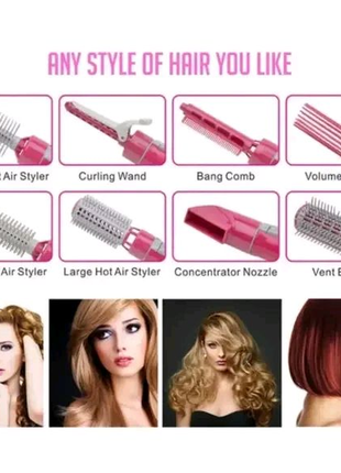 Стайлер 10 в 1 hair styler 87010 многофункциональный фен6 фото