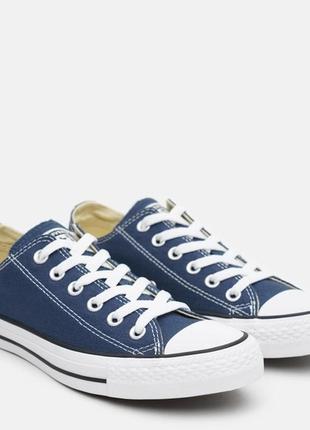 37 розмір фірмові жіночі кеди низькі chuck taylor all star navy converse оригінал