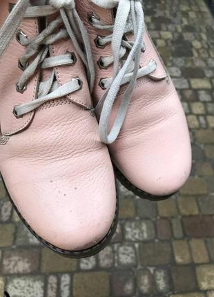 Демісезонні шкіряні черевики antonio biaggi (італія) устілка 23.5 см3 фото