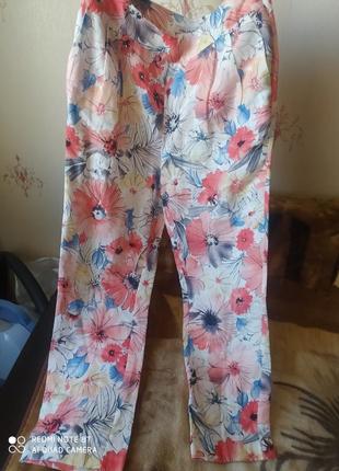 Брюки alba moda ,100%льон ,12 розмір ,350 грн .
