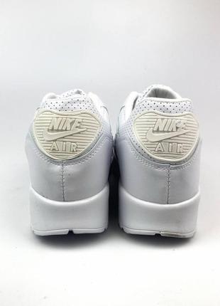 Nike air max 90 white5 фото