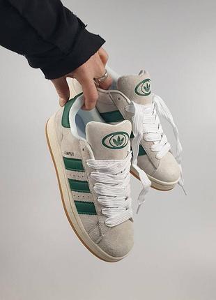 Adidas campus 00s •light grey green•