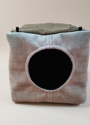 Подвесной домик в ассортименте норка гамак лежачек домик для крысы, хомяка