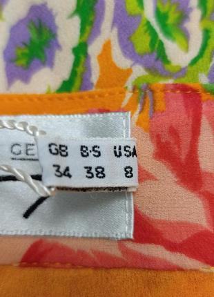 Genny премиум шелковая юбка цветочный принт /8207/6 фото